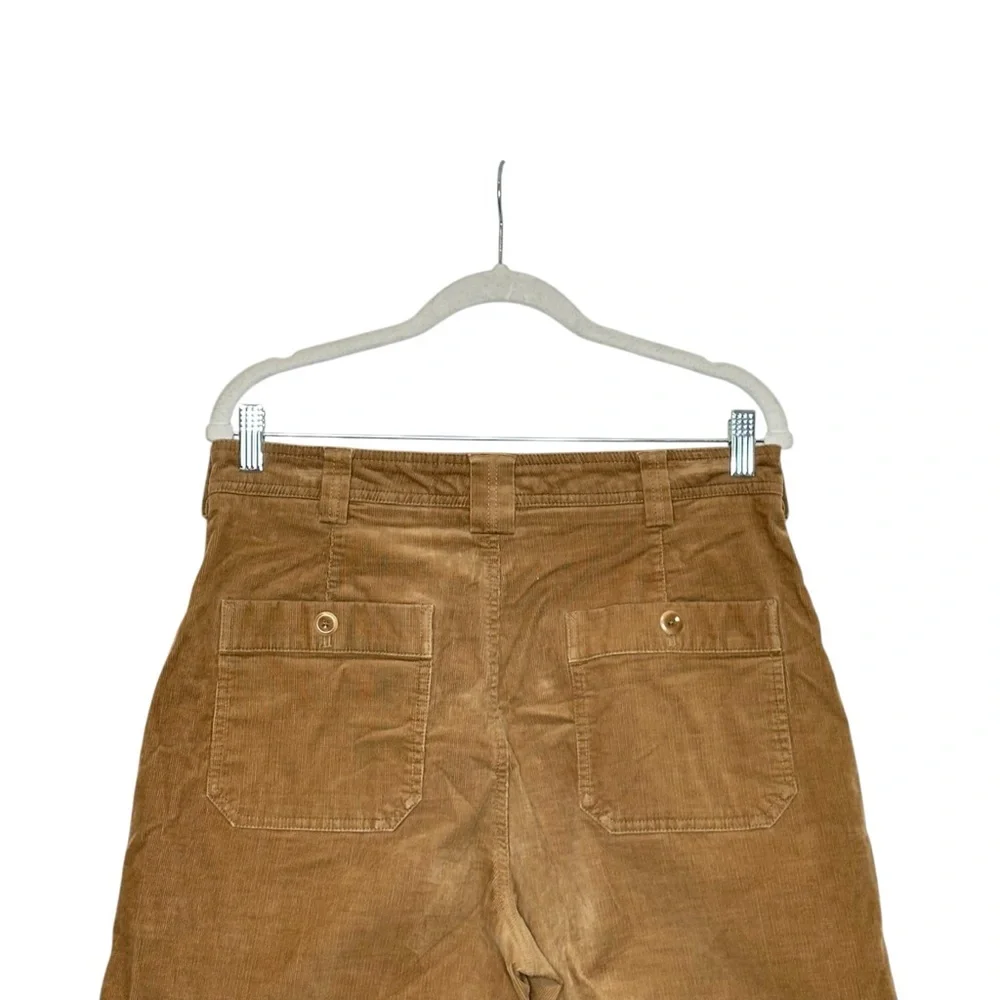 Banana Republic High Rise Brown Corduroy Barrel Pants | Size 10